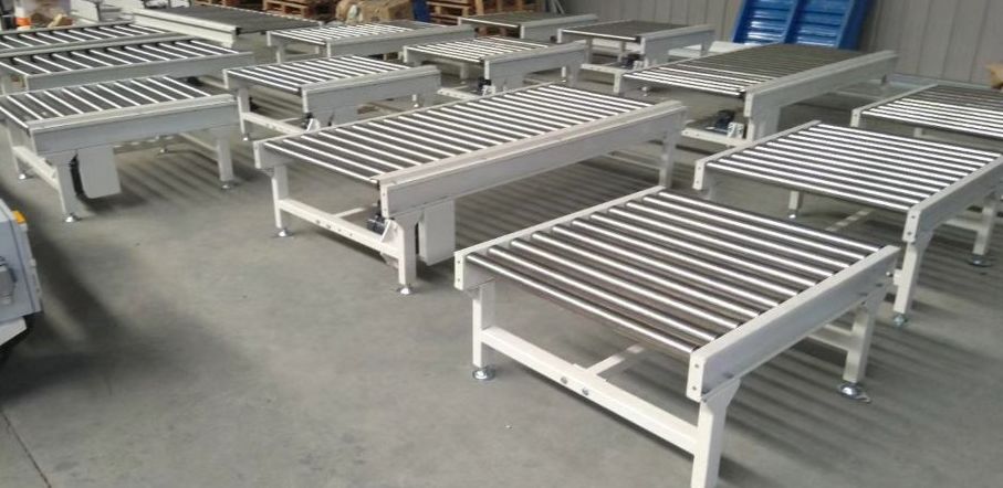 青島鍍鋅輥筒輸送機