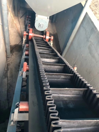 煙臺石料場皮帶傳送機